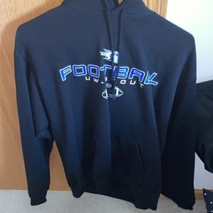 Uw stout football sweatshirt